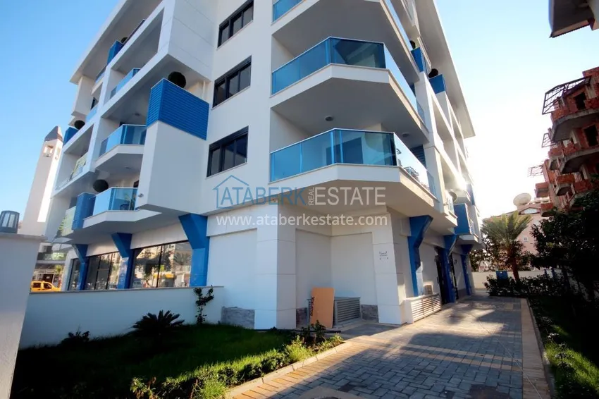 Двухуровневые квартиры в центре района Оба в малоэтажно комплексе  4 