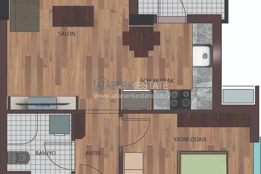 Купить дешево Квартиры в Анталии от застройщика  4 