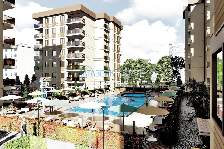 Квартиры в Анталии, район Кепез с газификацией от застройщика 3 