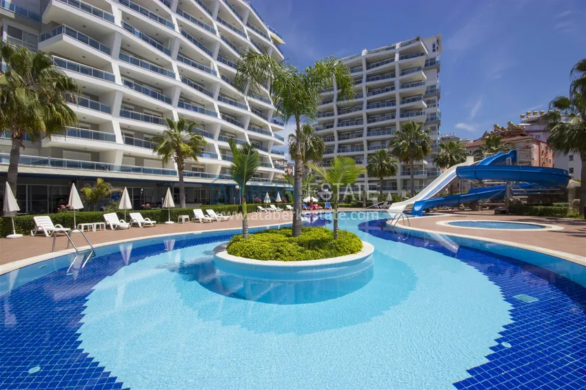 Квартира в Джикджилли в самом центре города в благоустроенном комплексе 3 