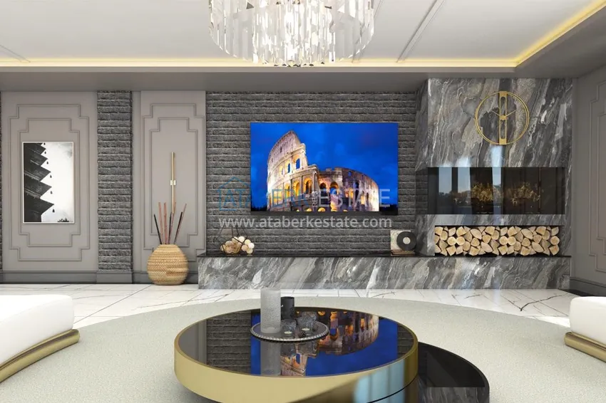 Приобрести Новый проект элитного комплекса вилл в горном районе Алании 3 