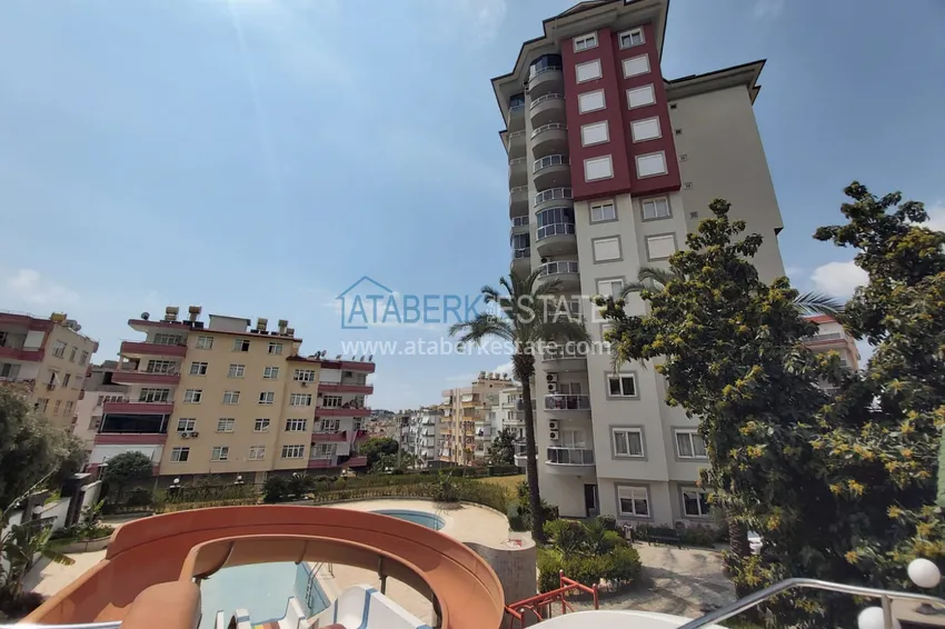 Квартира в Джикджилли двухуровневая с мебелью  3 