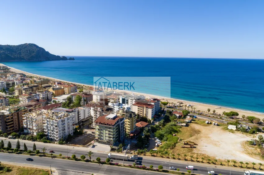 Новый инвестиционный проект в центре Аланьи в районе пляжа Клеопатры 1 