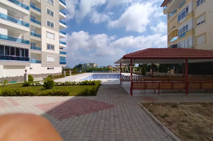 Квартира в Авсалларе - чистовая отделка, вид на море, газификация 5 