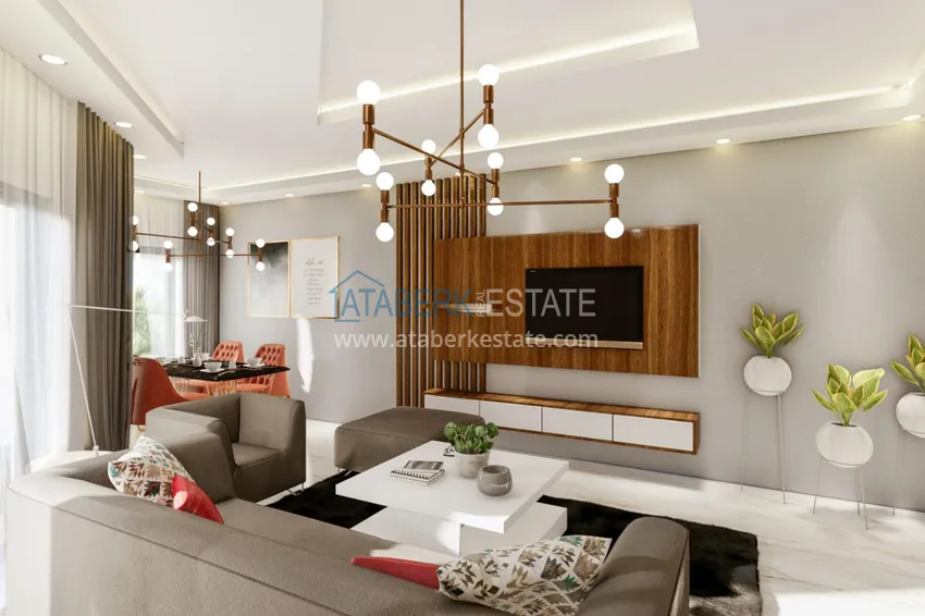 Приобрести Новый жилой комплекс в Махмутларе на последнем этапе строительства 4 