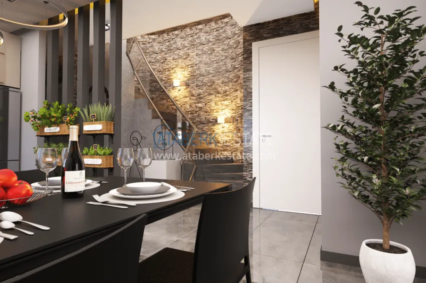 Приобрести Роскошный проект жилого комплекса в Алании в районе Оба 18 