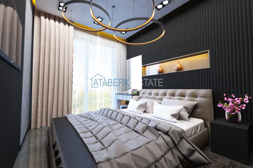 Приобрести Роскошный проект жилого комплекса в Алании в районе Оба 4 