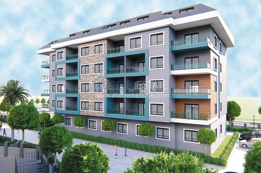 Высококачественный новый жилой комплекс в районе Оба 4 