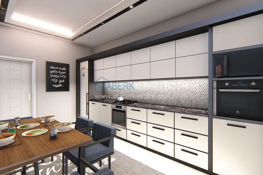 Приобрести Высококачественный новый жилой комплекс в районе Оба 4 