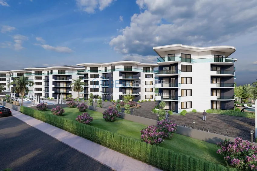 Новый жилой комплекс в Махмутларе на последнем этапе строительства 5 