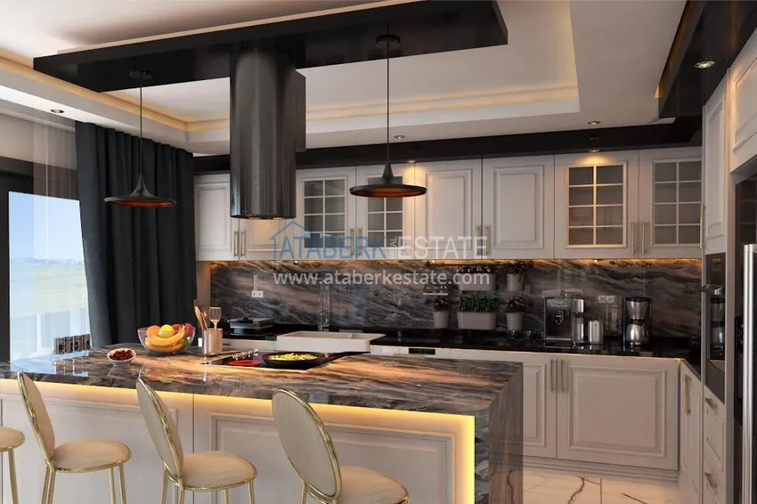 Приобрести Новый проект элитного комплекса вилл в горном районе Алании 5 