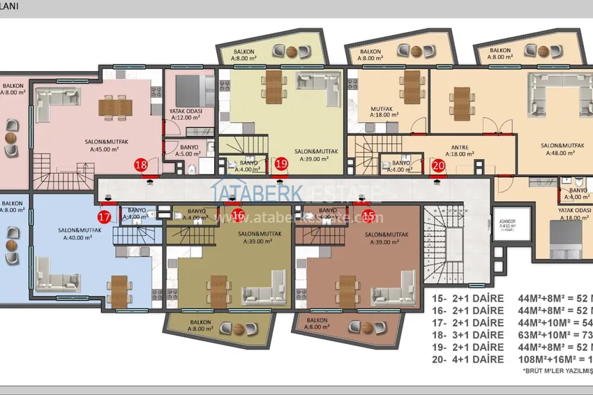 Купить дешево Новый современный комплекс в районе Кестель - квартиры по ценам от застройщика 1 