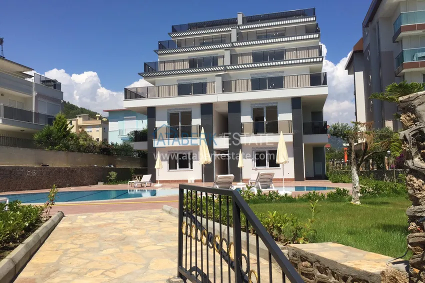 Квартира в Тосмуре с мебелью в комплексе на берегу горной реки Дим-Чай 9 