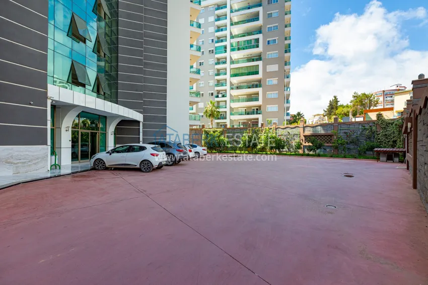 Квартира в Махмутларе современный интерьер, вид на горы, комфортабельном комплекс  8 