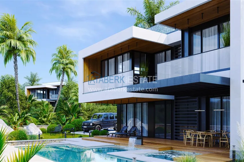 Элитные виллы в горном районе Алании с правом на гражданство 7 