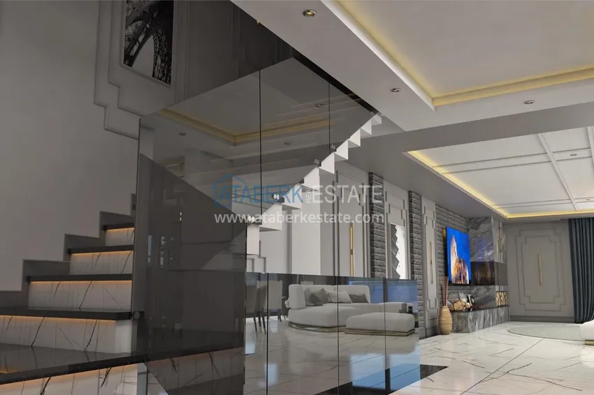 Приобрести Новый проект элитного комплекса вилл в горном районе Алании 6 