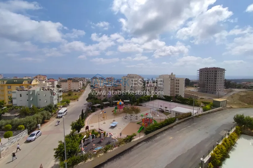 Квартира в Авсалларе - чистовая отделка, вид на море, газификация 1 