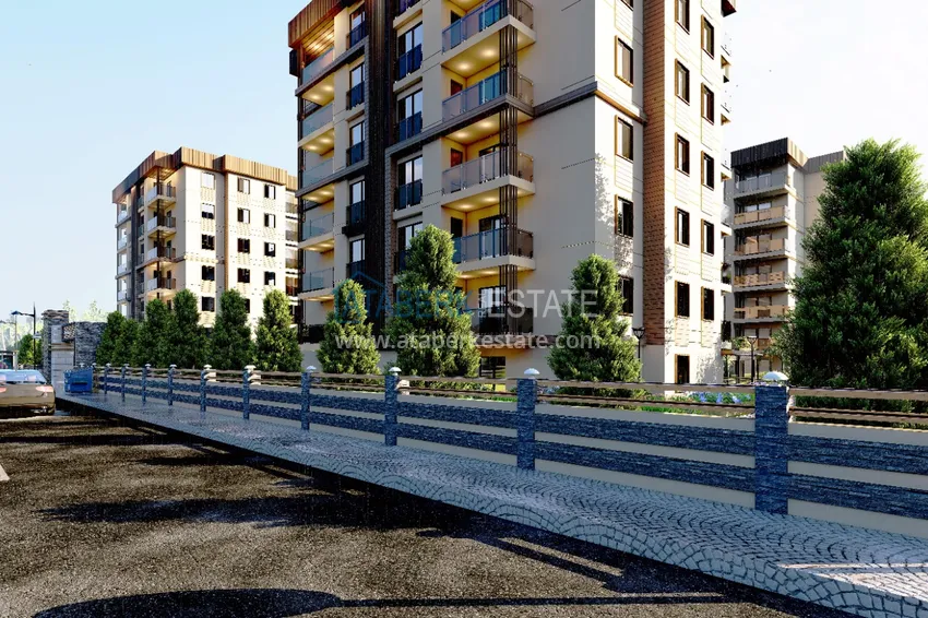 Квартиры в Анталии, район Кепез с газификацией от застройщика 7 