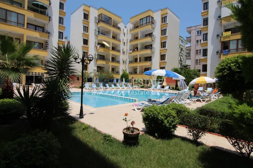 Квартира в Махмутларе двухкомнатная с мебелью, в жилом комплексе 7 