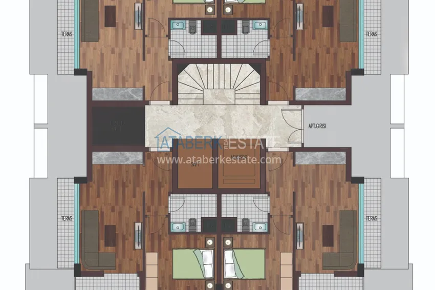 Купить дешево Квартиры в Анталии от застройщика  2 