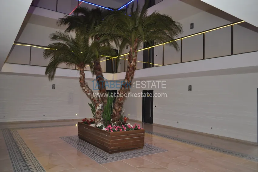 Двухуровневые квартиры в центре района Оба в малоэтажно комплексе  10 