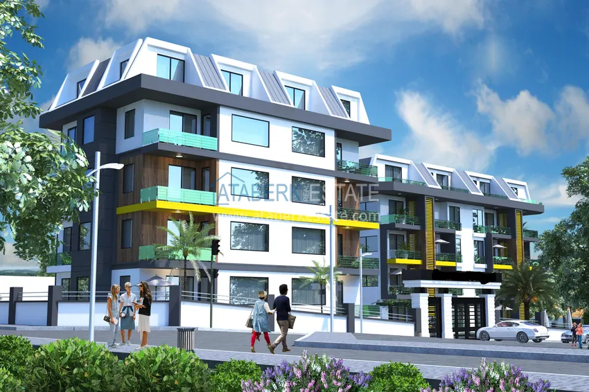 Новый проект жилого комплекса в Кестеле 8 