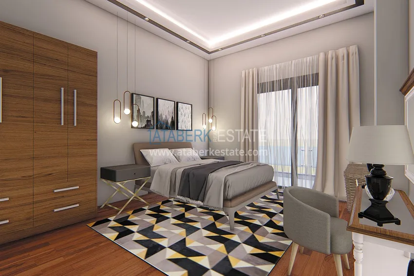 Приобрести Высококачественный новый жилой комплекс в районе Оба 8 