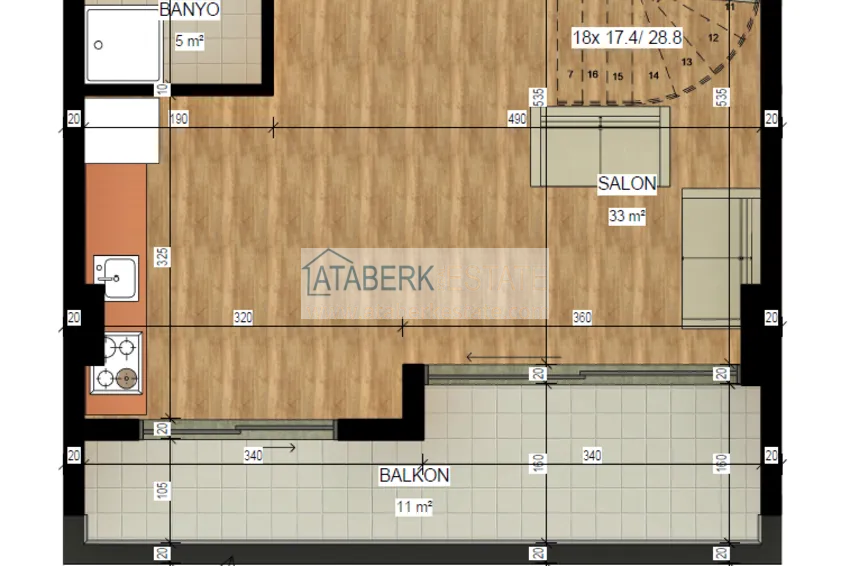 Купить дешево Квартиры в Авсалларе от застройщика в новостройке 12 