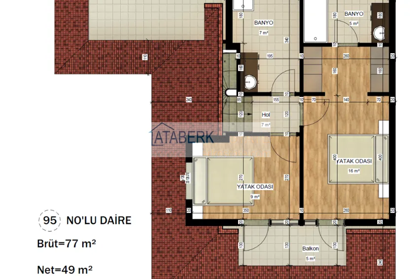 Купить дешево Квартиры в Авсалларе от застройщика в новостройке 13 