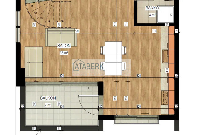 Купить дешево Квартиры в Авсалларе от застройщика в новостройке 14 