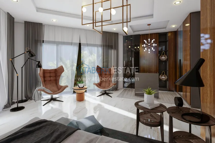 Приобрести Новый жилой комплекс в Махмутларе на последнем этапе строительства 9 