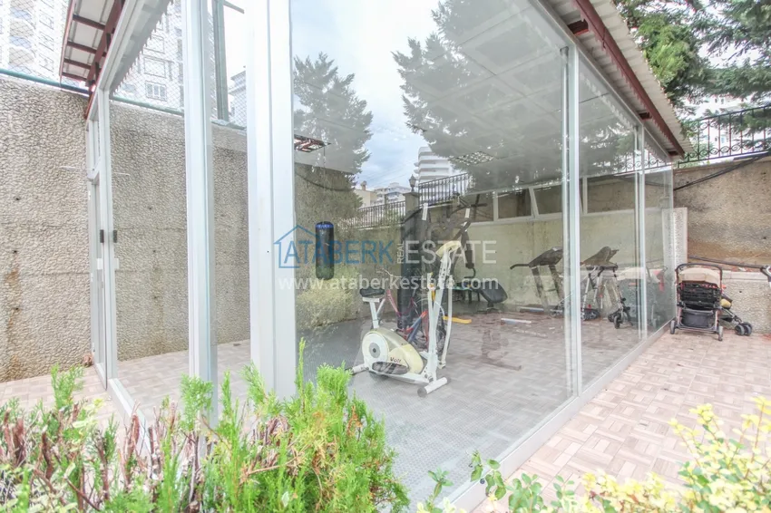 Квартира трехкомнатная с мебелью в Махмутларе  9 