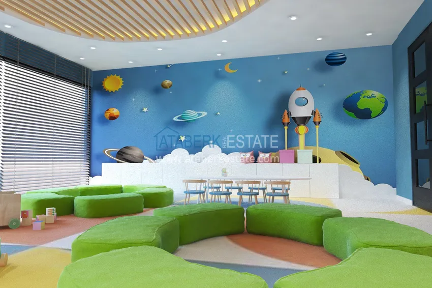 Роскошный проект жилого комплекса в Алании в районе Оба 28 