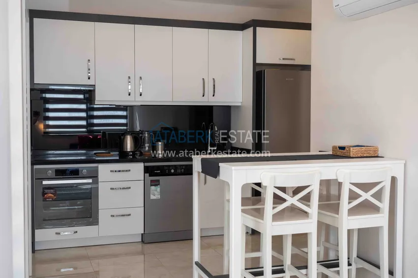 Приобрести Сдается квартира в центре Алании с двумя спальнями в районе пляжа Клеопатра А14 22 