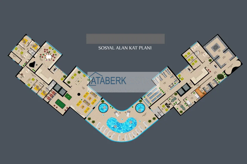 Купить дешево Роскошный проект жилого комплекса в Алании в районе Оба 1 