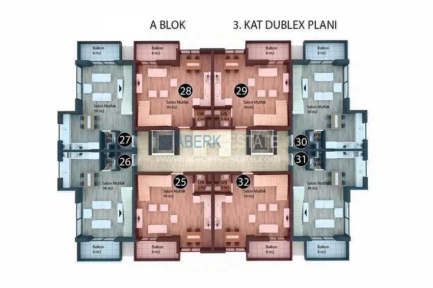 Купить дешево Новый проект жилого комплекса в Кестеле 2 