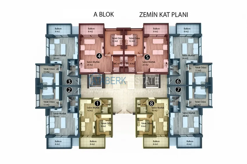 Купить дешево Новый проект жилого комплекса в Кестеле 4 