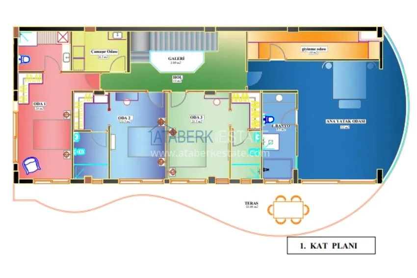 Купить дешево Новый проект элитного комплекса вилл в горном районе Алании 3 