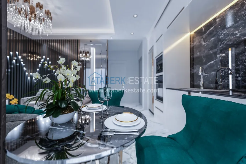 Приобрести Новый проект элитного жилого комплекса в Махмутларе с правом на турецкое гражданство 2 