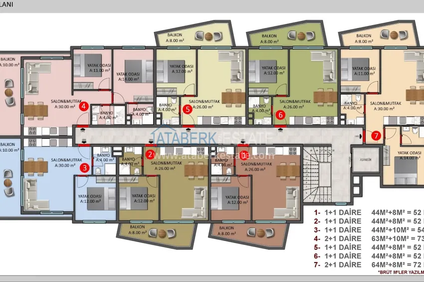 Купить дешево Новый современный комплекс в районе Кестель - квартиры по ценам от застройщика 3 