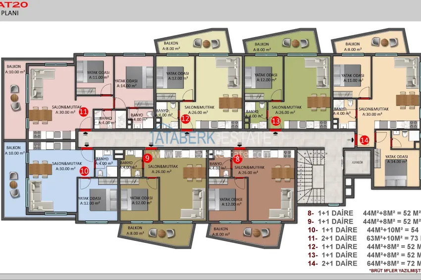 Купить дешево Новый современный комплекс в районе Кестель - квартиры по ценам от застройщика 4 