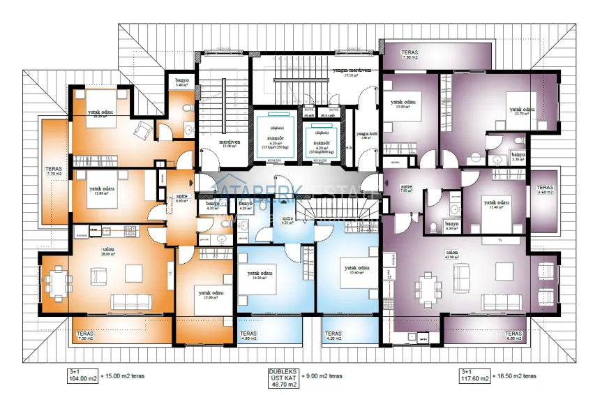 Купить дешево Новый инвестиционный проект жилого комплекса с потрясающей инфраструктурой в Махмутларе  5 