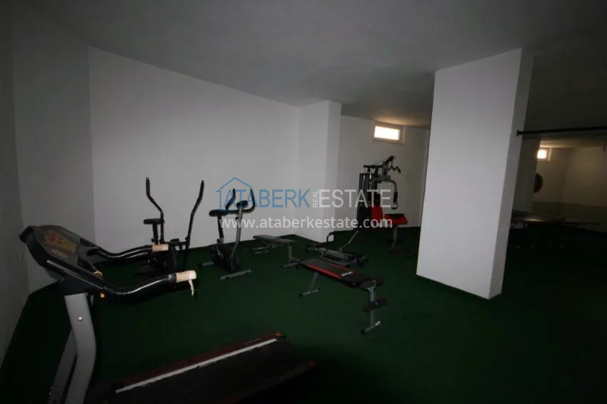 Квартира в Авсалларе с мебелью в комфортабельном комплексе 10 