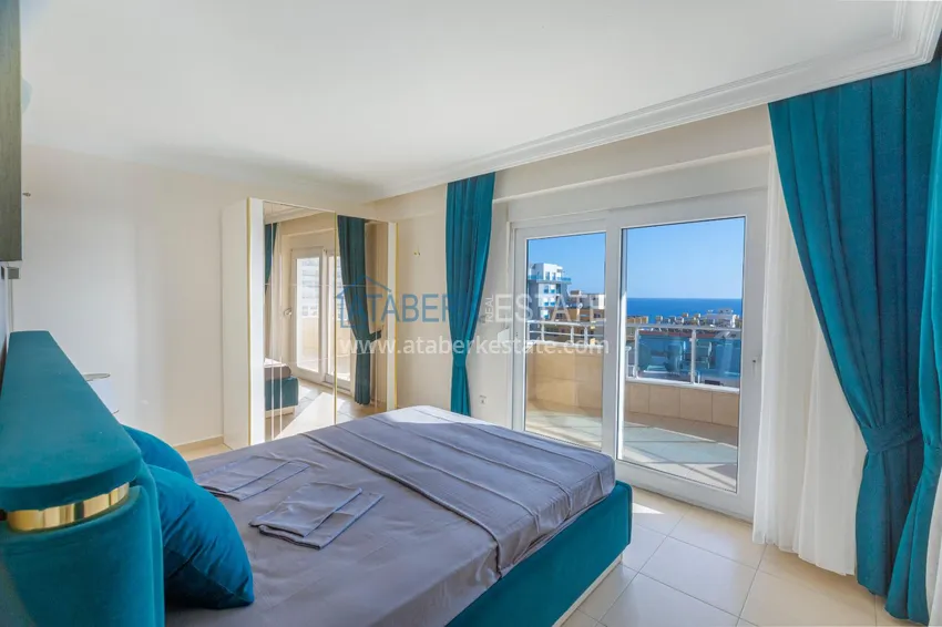 Приобрести Квартира в Махмутларе - современный интерьер вид на море  11 