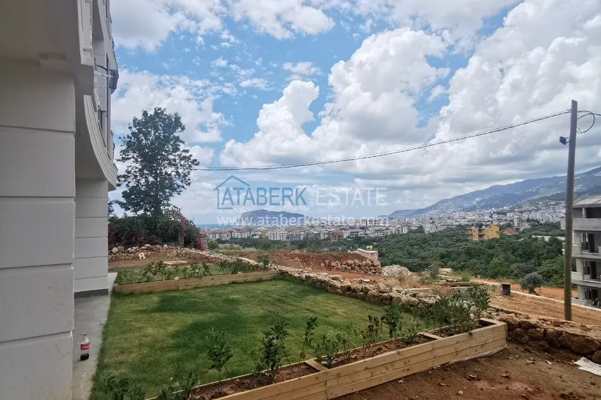 Приобрести Квартира в районе Оба, с чистовой отделкой в новом комплексе 16 