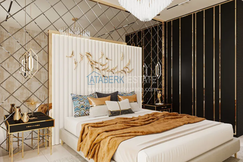 Приобрести Новый жилой комплекс в центре Алании - район пляжа Кейкубат 13 