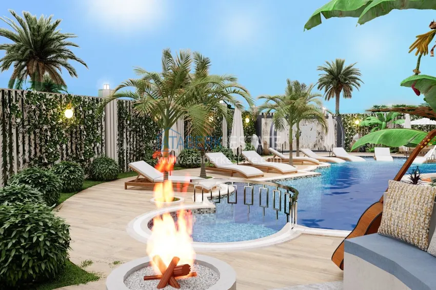 Новый инвестиционно-привлекательный проект в центре Алании, район пляжа Клеопатра  12 