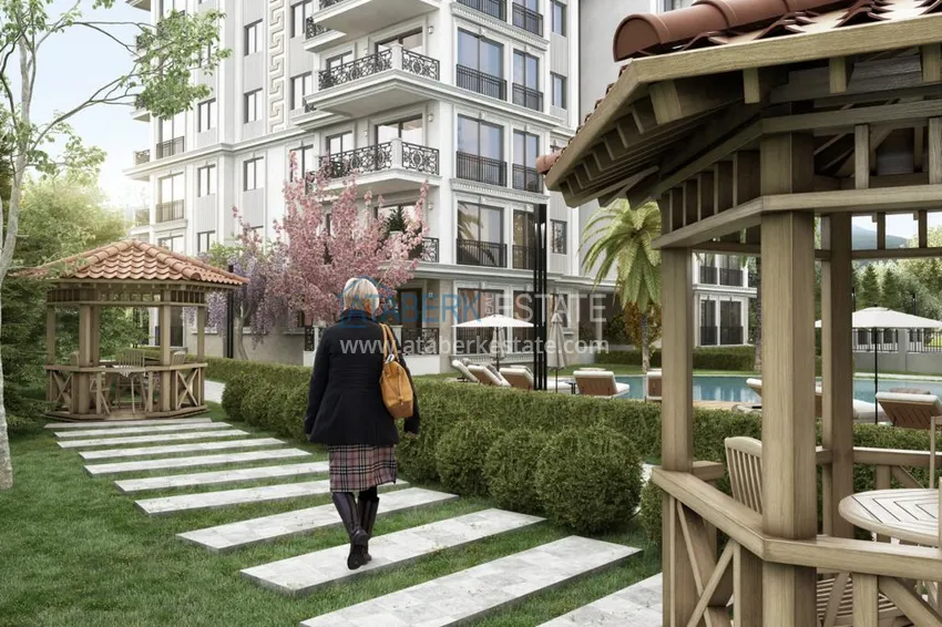 Новый инвестиционный проект жилого комплекса в центре Аланьи от застройщика по ценам нулевого этапа 15 