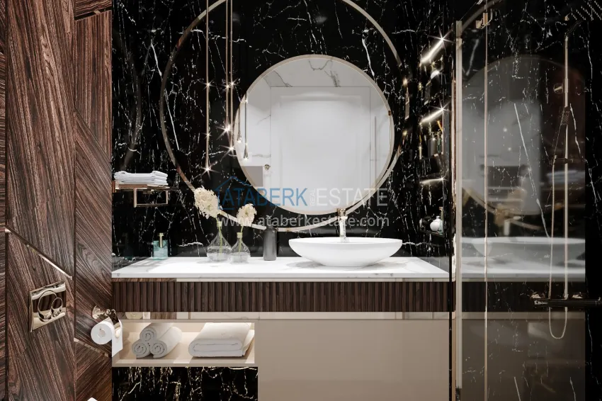 Приобрести Новый жилой комплекс в центре Алании - район пляжа Кейкубат 14 