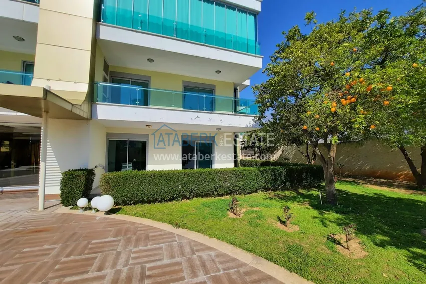 Садовый дуплекс в Кестеле в жилом комплексе рядом с морем 13 